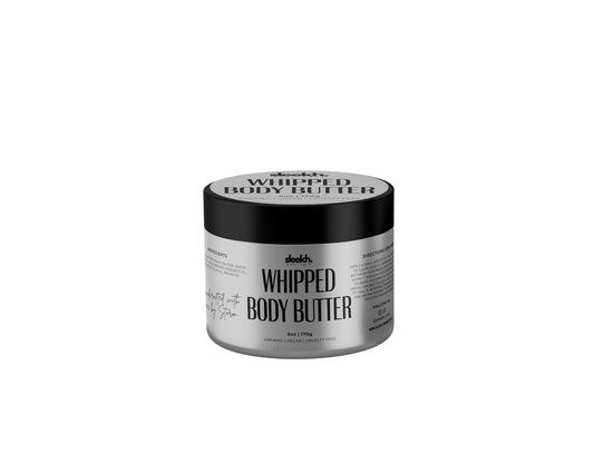 Sleekh Hair Care Whipped Body Butter jar, front view