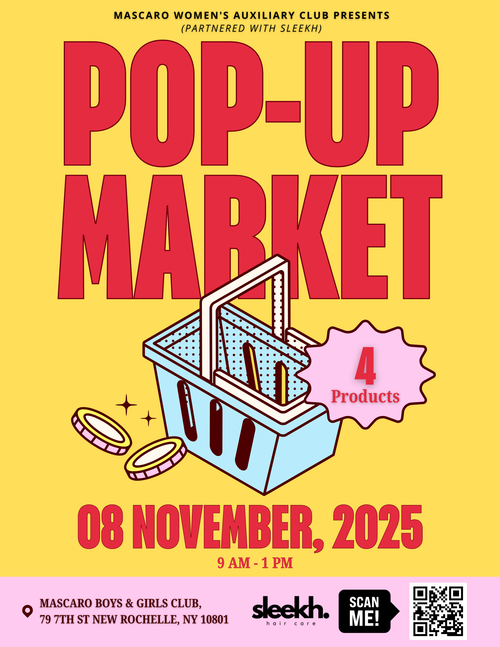 Mascaro Women's Auxiliary Club X Sleekh Pop Up Market - Image 1